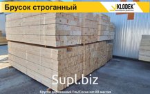 Брусок сухой строганный. Ель / Сосна. сорт. АВ, С. длина: 3; 2.5; 2 метра торцован, упакован.