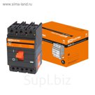 Автоматический выключатель TDM ВА88-35, 3Р, 100 А, 35 кА, SQ0707-0068