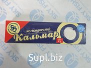 Тушка кальмара свежемороженая, Россия. Без кожи, коробочка, Океанрыблофт