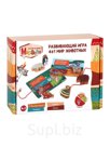 Игра Mapacha &amp;quot;Мир животных&amp;quot; 4 в 1 шнуровка, вкладыш, рыбалка, обучающие карточки арт.76843