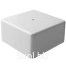Распаячная коробка для кабель-канала 100х100х50 мм белая IP 40 (24 шт) Урал ПАК