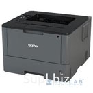 Brother HL-L5200DW Принтер, A4, 40 стр мин, 256Мб, дуплекс, LAN, WiFi, USB, старт.картридж 3000стр HLL5200DWR1
