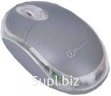 Мышь OXION OMSW008GY, беспроводная, USB, серая
