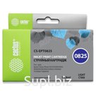 Картридж совм. Cactus EPT0825 светло-голубой для Epson Stylus Photo R270/290/RX590 (13.8мл)