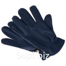 Перчатки флисовые ONLYTOP, синие, размер S-M
