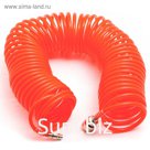 Шланг спиральный "Сервис ключ" 70607, 15м, с быстросъемным соединением