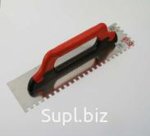 Шпатель из нержавеющей стали с зубом-super profi 480X130MM зуб 8 двухкомпонентный двухкомпонентный, 127150E8-2K