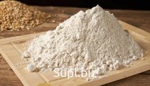 Wheat flour from soft wheat