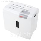 Шредер HSM ShredStar X8 (P-4), фрагменты 4x35мм, 9 листов одн, скобы, пл.карты, CD, 18л