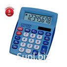 Калькулятор настольный Citizen SDC-450, 8 разр., двойное питание, 120*87*22мм, синий