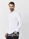 Рубашка Bawer  1SLHY03 муж. 80% хлопок;20% вискоза  HAKIM YAKA Однотонная Slim Fit (Белый 01) Длинный рукав
Артикул: 1SLHY03-01