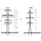 Промежуточные опоры для ЛЭП 1.8x15x1590 мм П35 Типовой проект 11520тм-т.1