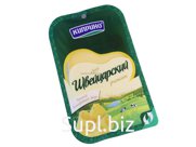 Швейцарский блочный сыр 50 % слайс.нарезкаТМ"Киприно"125 г*12