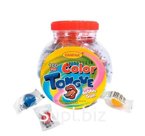 Жевательная резинка COLOR TONGUE(окрашивает язык) c желе 3гр*100шт Европа