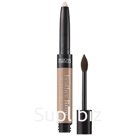 Набор для бровей Physicians Formula: пудра Feather Brow Fiber и хайлайтер Highlighter Duo, тон брюнет
