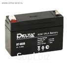 Аккумуляторная батарея Delta 3,5 Ач 4 Вольт DT 4035