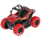 Машина металлическая инерционная "Hot wheels Багги" 12,5 см, со светом и звуком арт.1906C119-R