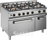 Плита 6 конфорочн.900 сер. Apach APRG-129FG