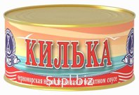 МС Килька неразделанная в томатном соусе