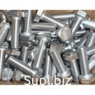 Болт нержавеющий с шестигранной головкой М6х25 DIN 933