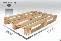 В наличии б/у поддоны 1200*800
1 сорт/ 2-3 сорт 
Грузоподъемность до 1,5 тонн
Самовывоз / Доставка
Любая форма оплаты безнал с НДС/ безнал без НДС/ наличный