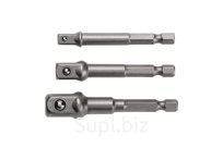 HOEGERT Набор держателей торцевых головок для шуруповерта, 1/4", 3/8", 1/2"