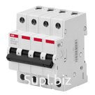 Выключатель автоматический ABB, 4P, 20A, C, 4,5кА, BMS414C20