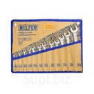 Набор ключей комбинированных HELFER HF002510, 6-22 мм, 12 предметов, сумка