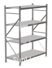 Стеллаж MS Pro 2500х1200х400, 4 яруса, оц.