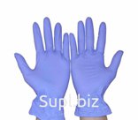 Перчатки нитрил GLOVES 3, 5 г ФИОЛЕТОВЫЕ неопудр.текст M 50пар/уп