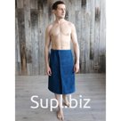 Килт махровый мужской Bio-Textiles, размер 70x140 см, цвет тёмно-синий
