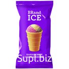 Мороженое в вафельном стаканчике BRand ICE “Банановое с клубникой”