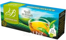 Чай ВД-Зеленый 25*1,8 (в к-21)