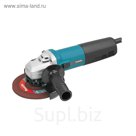 Шлифмашина угловая Makita 9566 CV, 150мм,1400Вт,4000-10000об/м,2.4кг,кор,плавный пуск