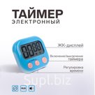 Таймер LB-18, электронный, с магнитным креплением, голубой