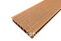 Террасная доска Deckron (Декрон) WoodLike с 3D тиснением, 153*28*6000мм, кедр, П7