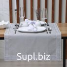 Дорожка Этель со стразами, 118 х 60 ±5 см, цвет серый, п/э