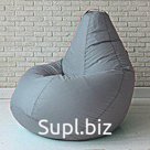 Кресло груша XXXL ткань оксфорд серый. Арт: КГXXXLок11