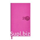 Еженедельник датированный "2021", размер 80x140 мм, 64 л., твёрдый переплёт, блинтовое тиснение