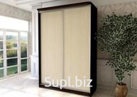 Шкаф двухдверный ШК2 (AL) 1600*600 2 ЛДСП