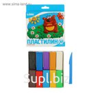 Пластилин 10 цветов 200 г, Lori «Классика»