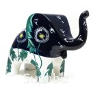 Elephant with dandelions