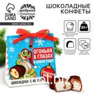 Шоколадные конфеты с предсказанием «Огонька в глазах», 20 г.