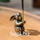 Подставка для благовоний "Кролик", 3х2,5 см