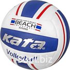 Мяч волейбольный Kata пляжный, PU 2.5, 280 гр, клееный, бут.кам,