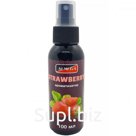 Ароматизатор для авто спрей ALMEGA  STRAWBERRY (клубника) универсальный, 100мл.