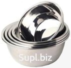 Миска металлическая для кухни глубокая 24 см Артикул: RA-6587