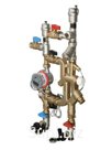 Valtec Кв. станц. отопит. контура (верт. исполн.), т/сч, имп-1,5 куб.м/час, прав.