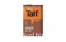 Масло моторное TAIF VIVACE 5W-40 SN, A3/B4 4л Артикул: 211132