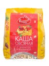 Каша овсяная м/п "Вышний город" с ананасом и земляникой с семенами льна, 300 гр